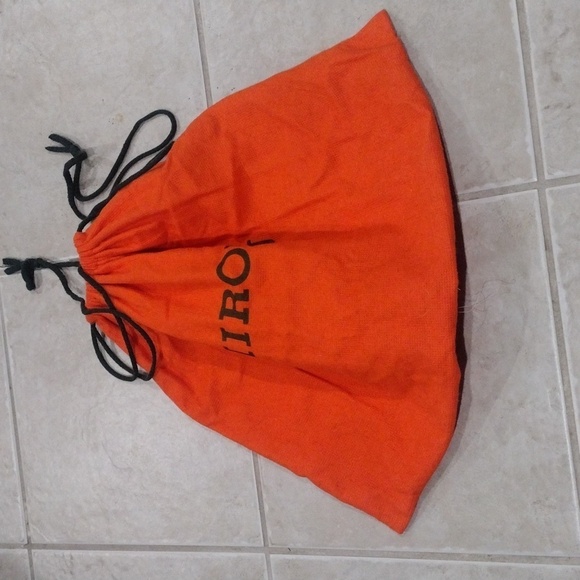 Hirofu Red Blood Orange Medium Drawstring Storage Dust Bag Sized 15.5 x 19-inch - Picture 6 of 6